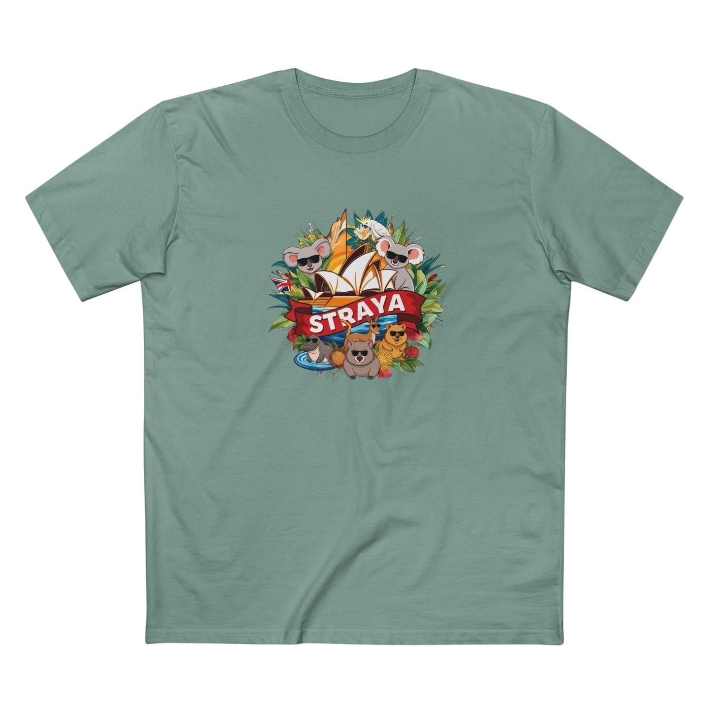 Straya Aussie Wildlife Graphic Tee