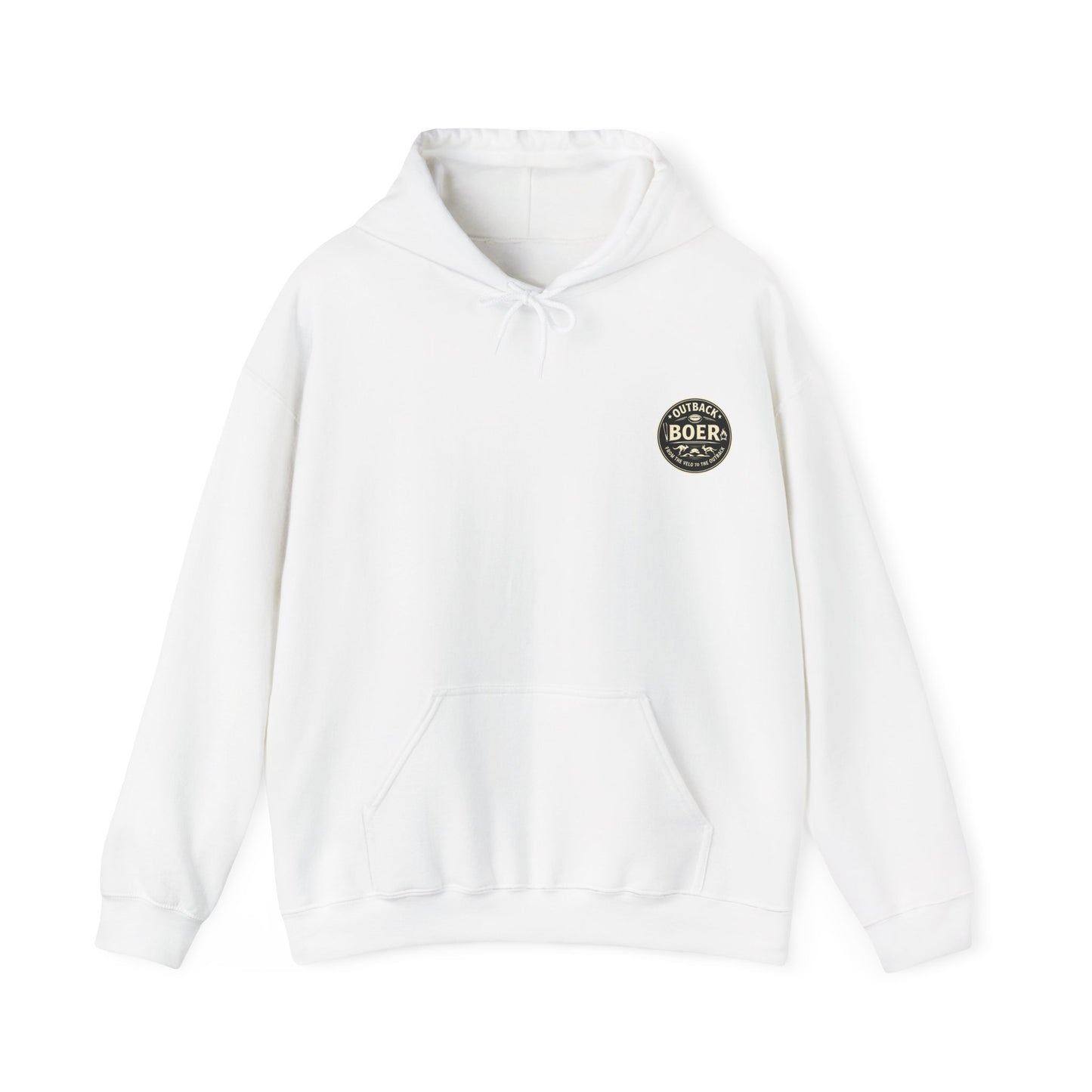 Outback Boer Hoodie – Vintage Ranch Logo Pullover