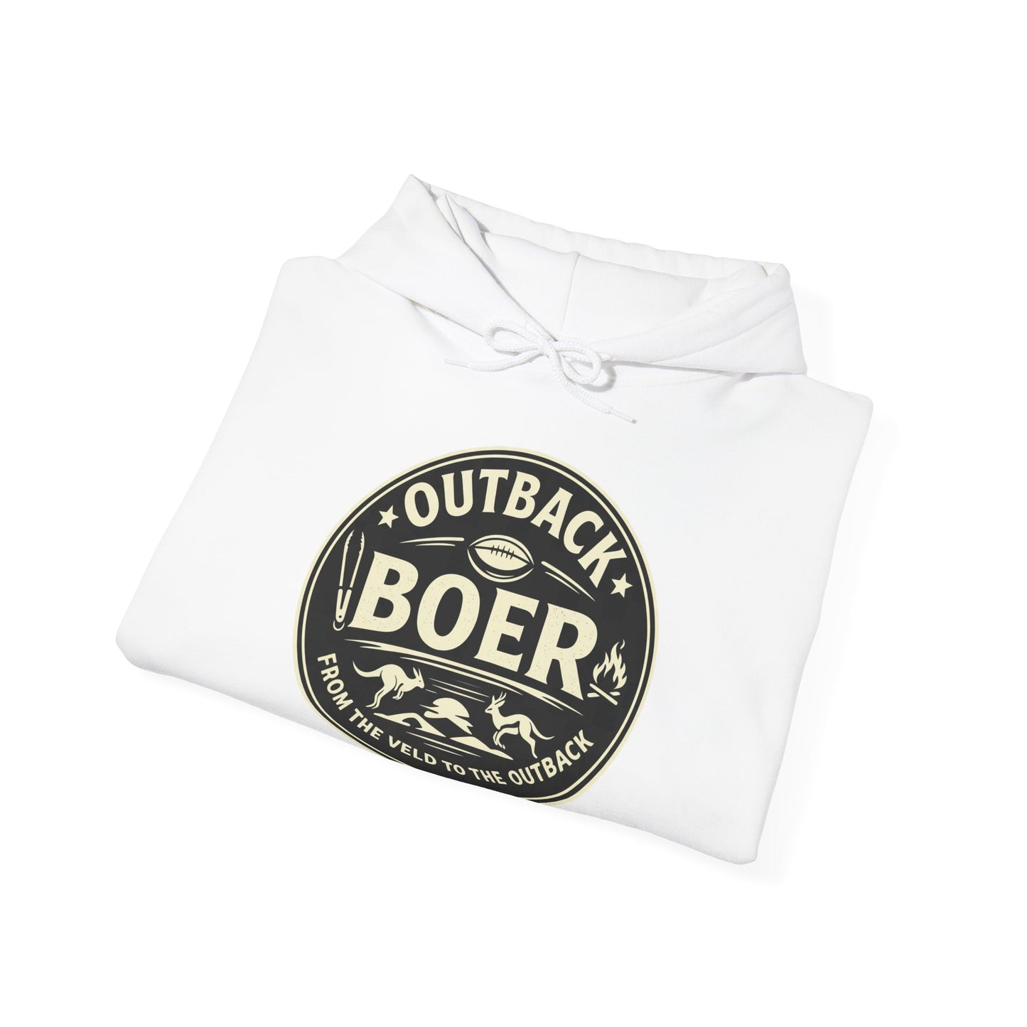 Outback Boer Hoodie – Rustic Ranch Badge Pullover