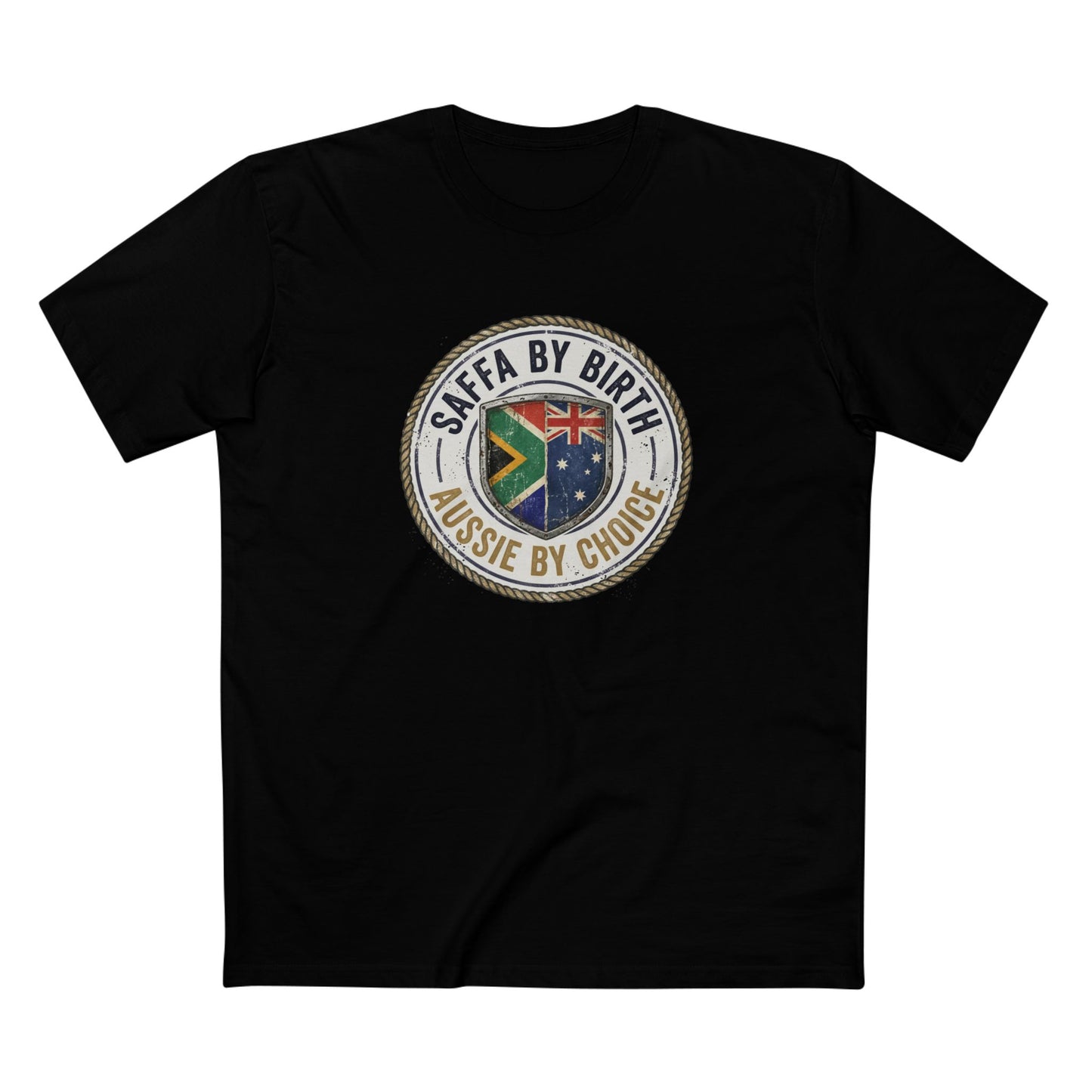 Saffa by Birth, Aussie by Choice Tee