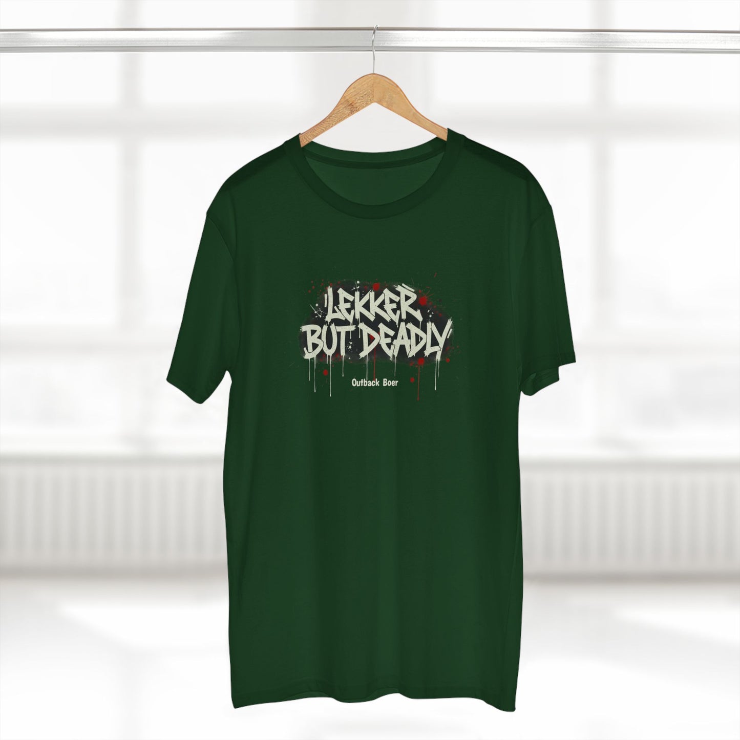 T-Shirt — "Lekker But Deadly" Graffiti Style Tee
