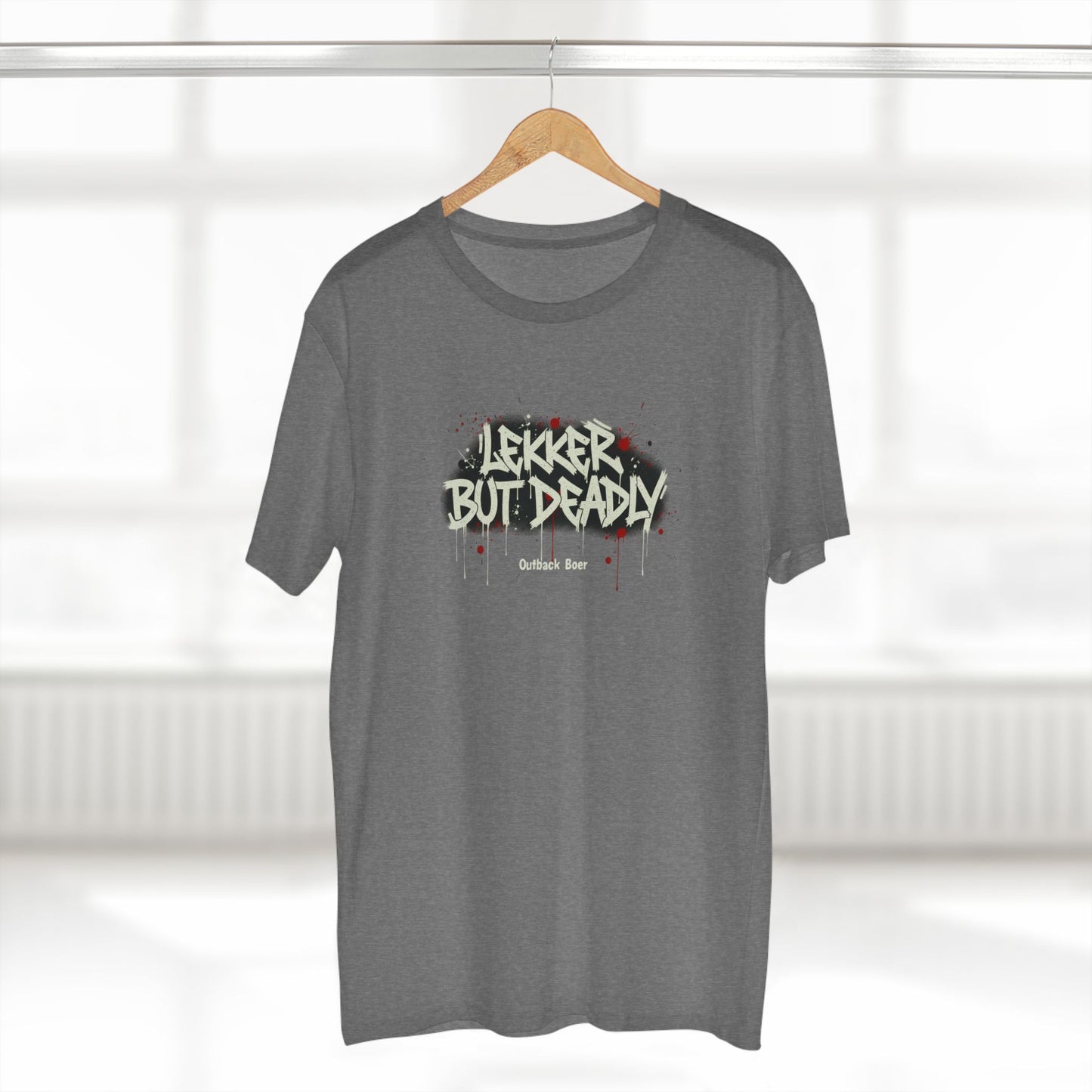 T-Shirt — "Lekker But Deadly" Graffiti Style Tee