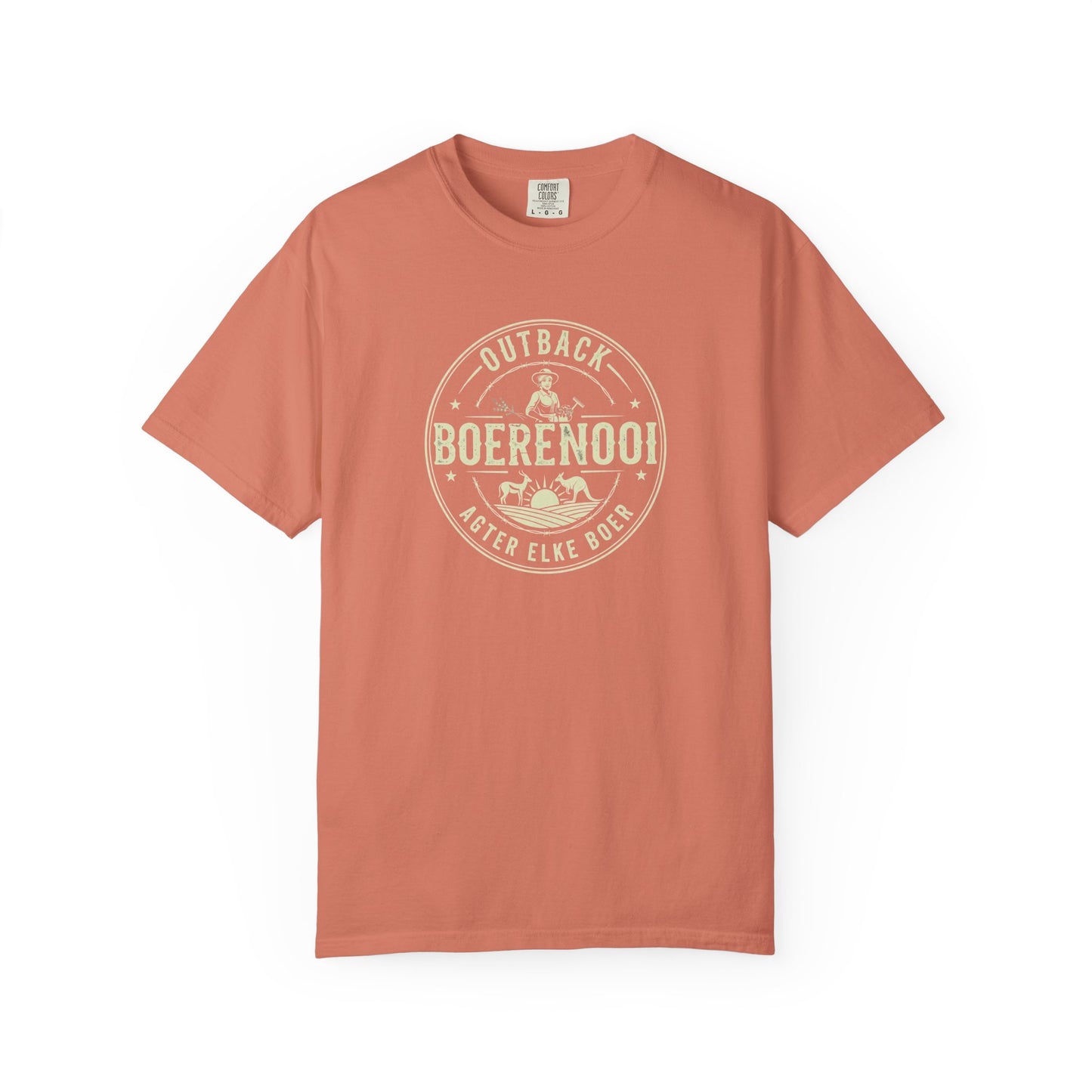 Boerenooi Outback Patch T-Shirt — Vintage Outdoors Badge Tee