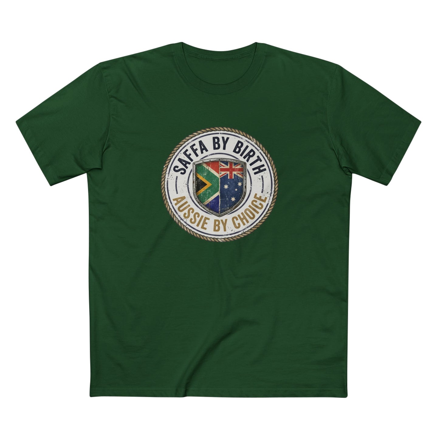 Saffa by Birth, Aussie by Choice Tee