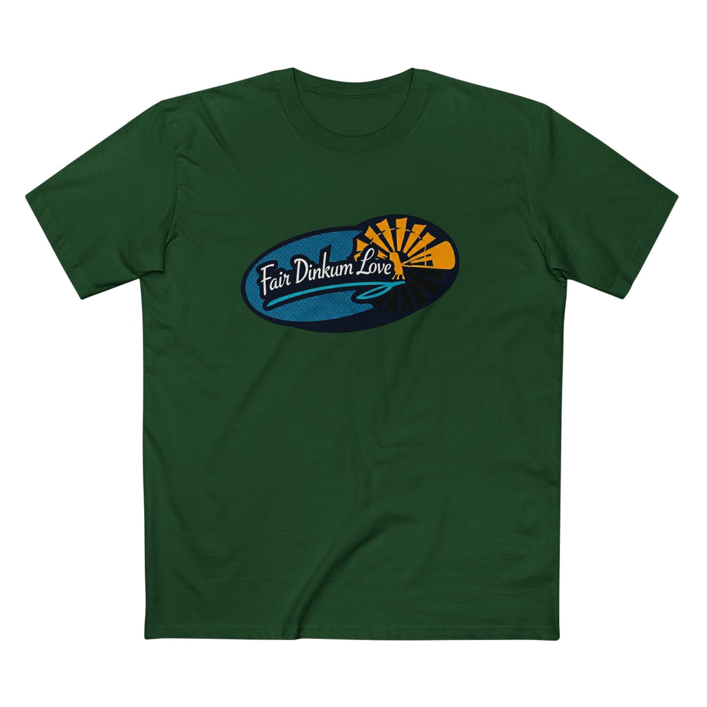 Fair Dinkum Love Tee — Vintage Surf Sunset Graphic T‑Shirt