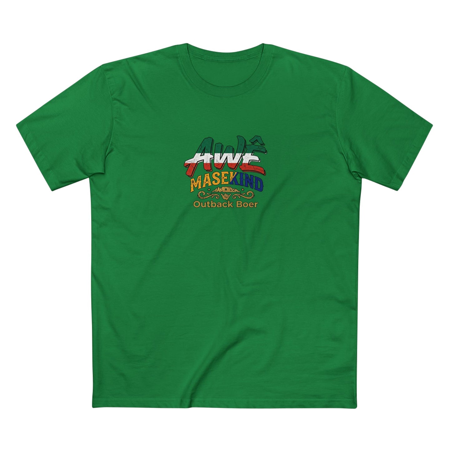 Awe MaseKind Tee – Outback Beer Retro Graphic T-Shirt