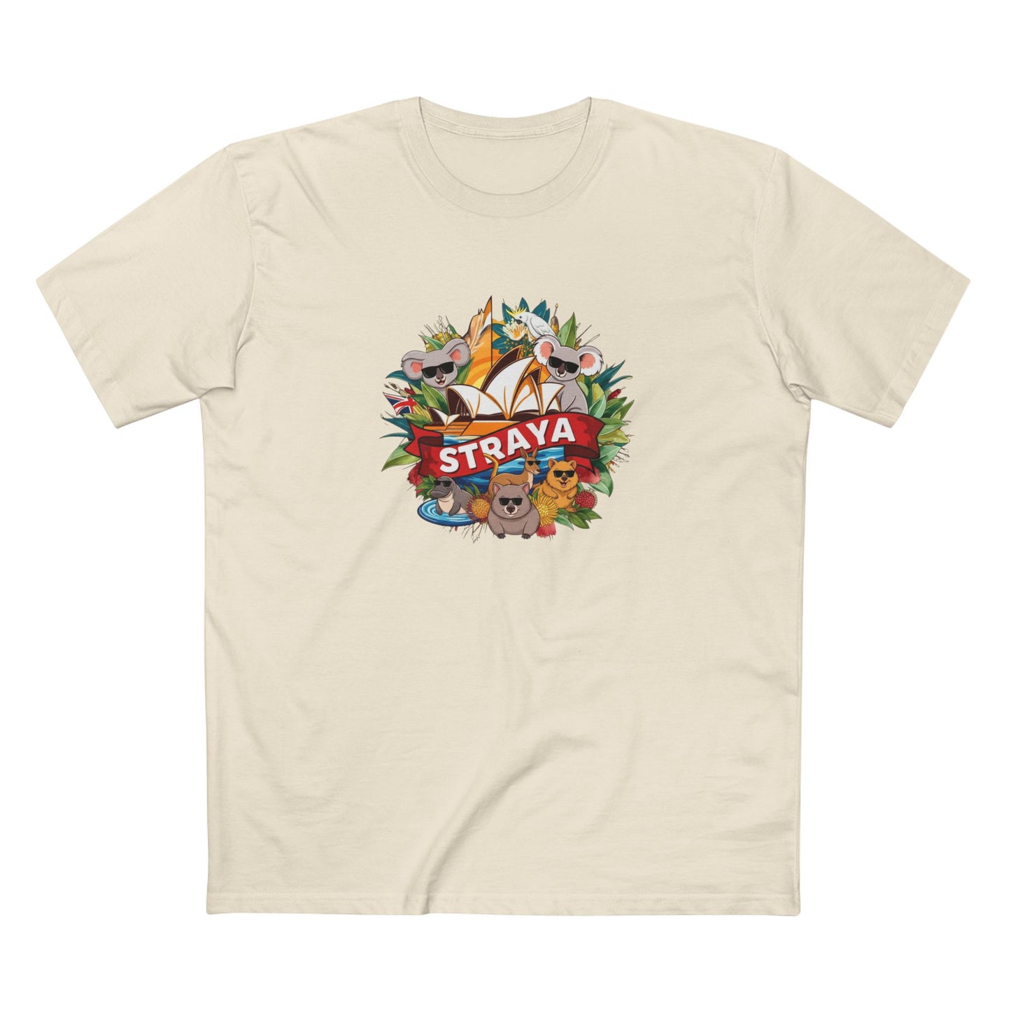 Straya Aussie Wildlife Graphic Tee
