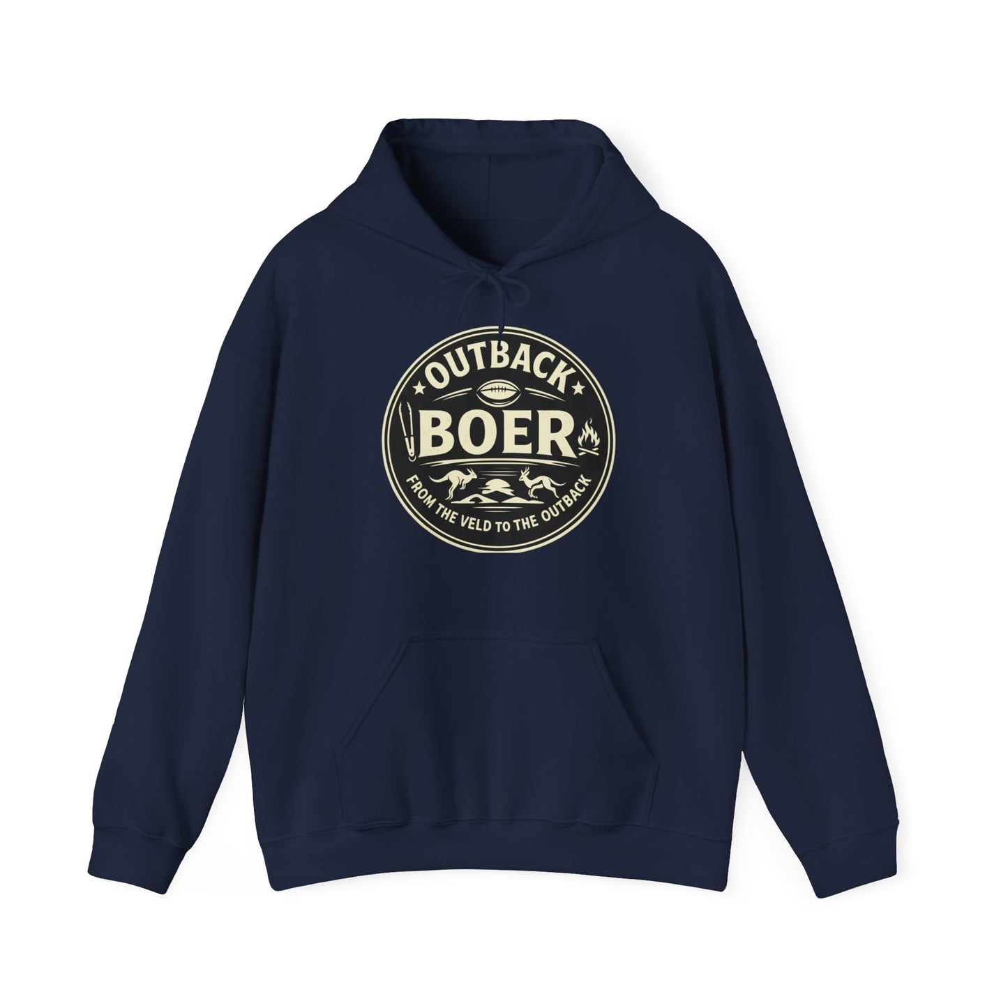Outback Boer Hoodie – Rustic Ranch Badge Pullover