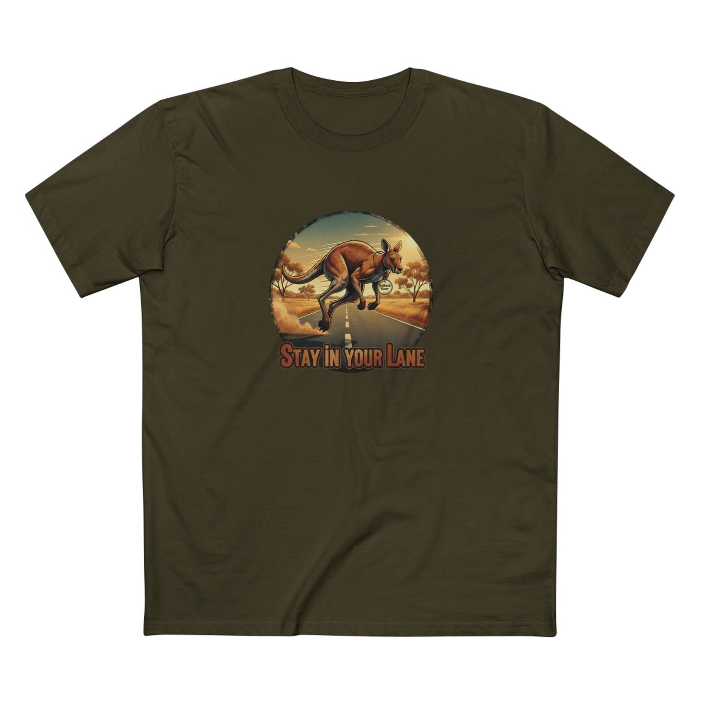 Stay In Your Lane Kangaroo T-Shirt