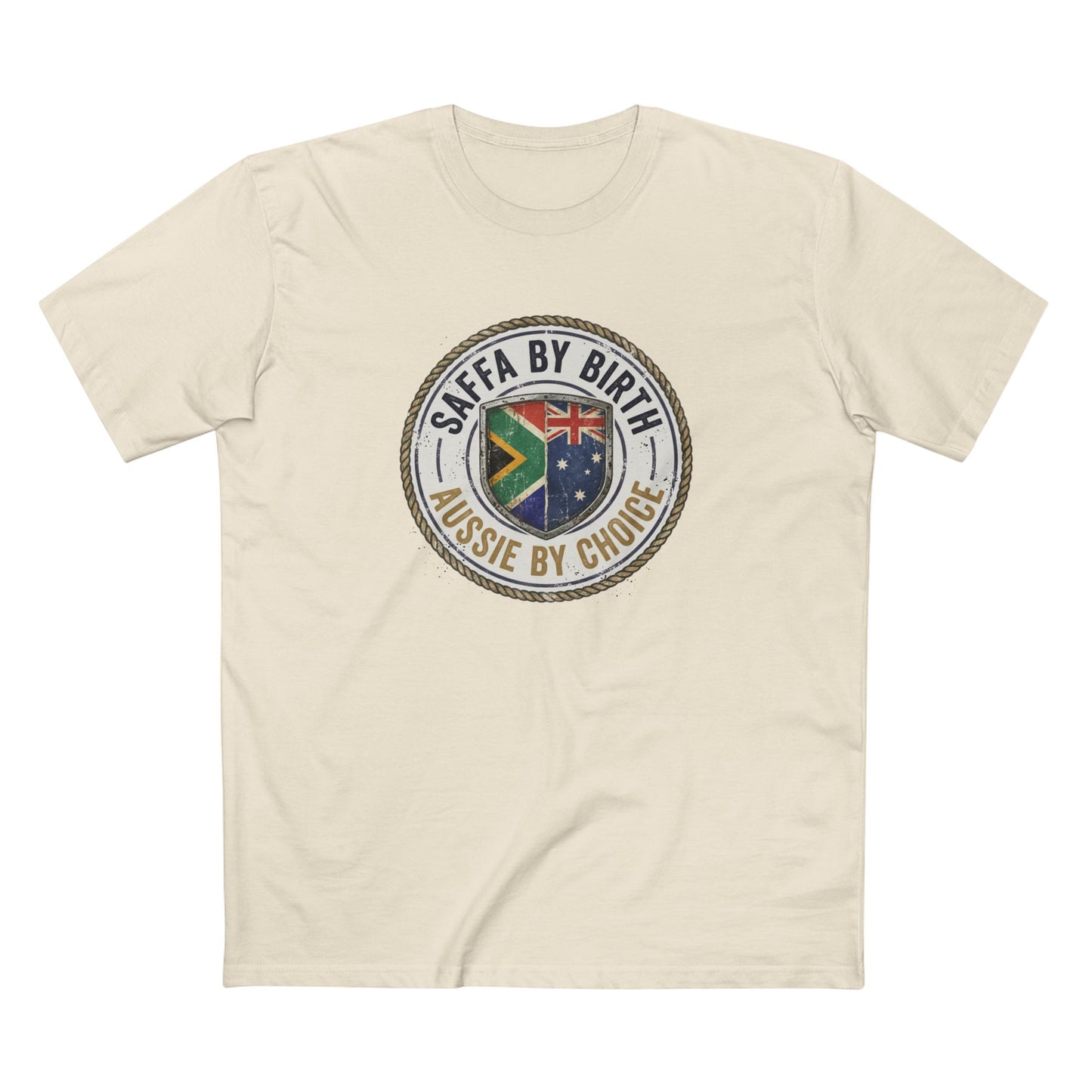 Saffa by Birth, Aussie by Choice Tee