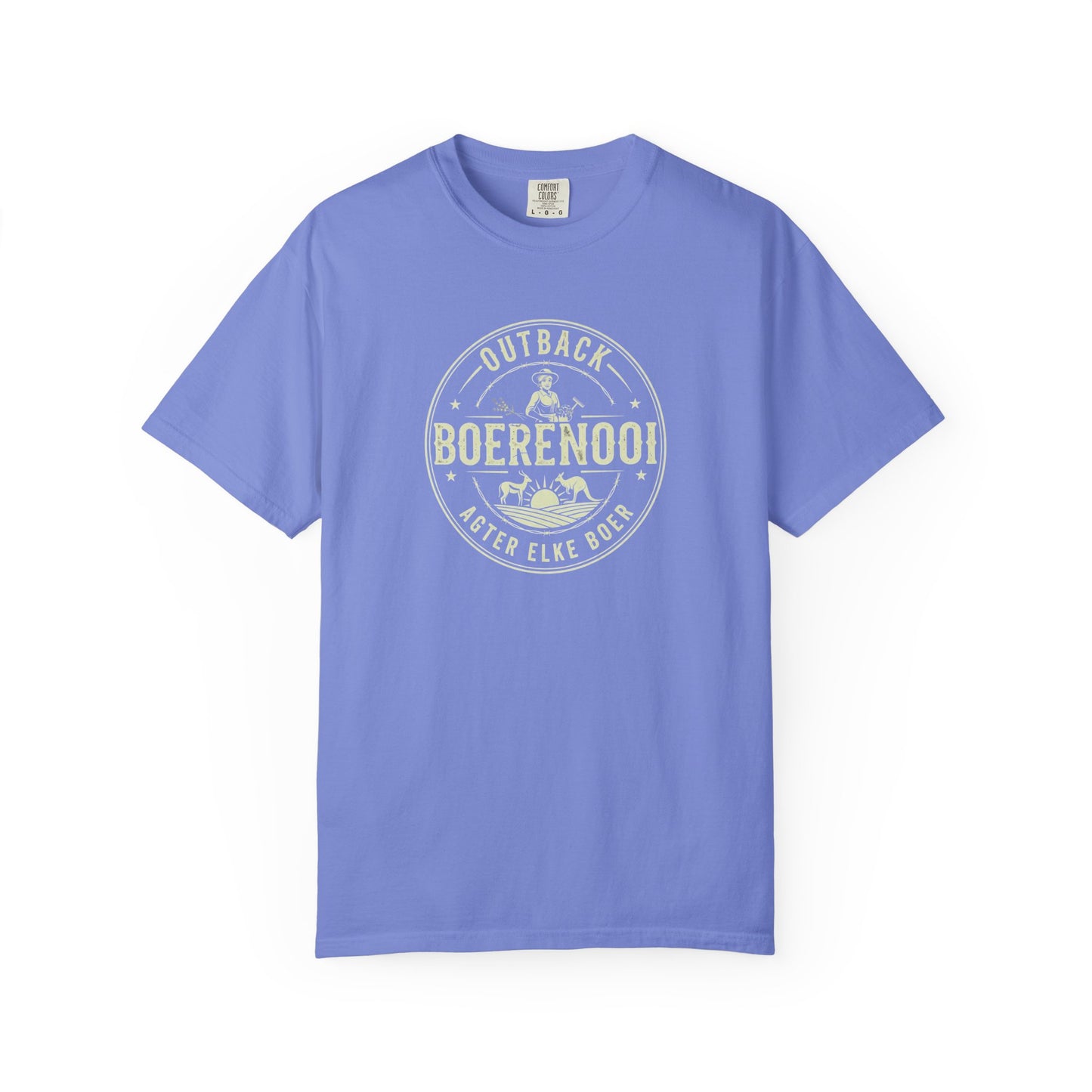 Boerenooi Outback Patch T-Shirt — Vintage Outdoors Badge Tee