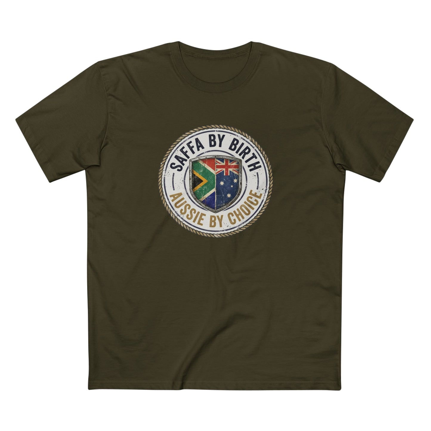 Saffa by Birth, Aussie by Choice Tee