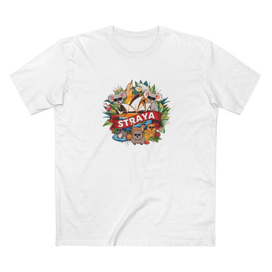 Straya Aussie Wildlife Graphic Tee