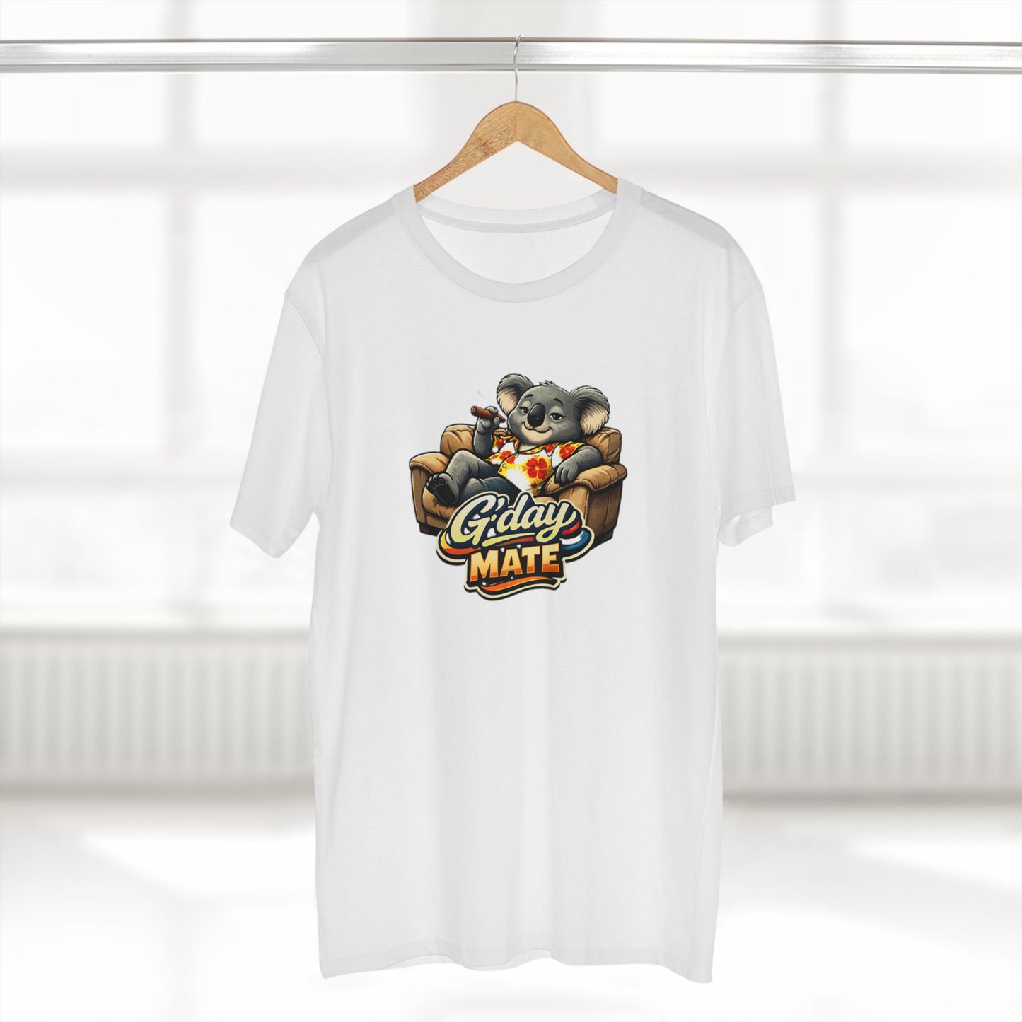 T-Shirt — 'G'day Mate' Relaxed Koala Graphic Tee