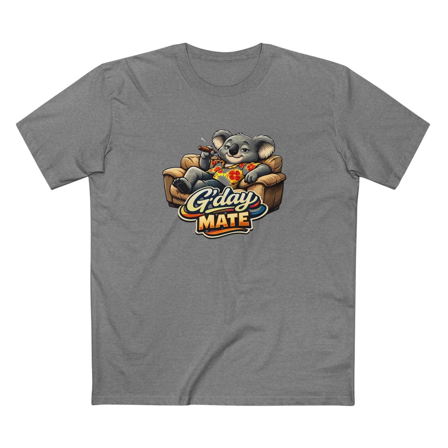 T-Shirt — 'G'day Mate' Relaxed Koala Graphic Tee