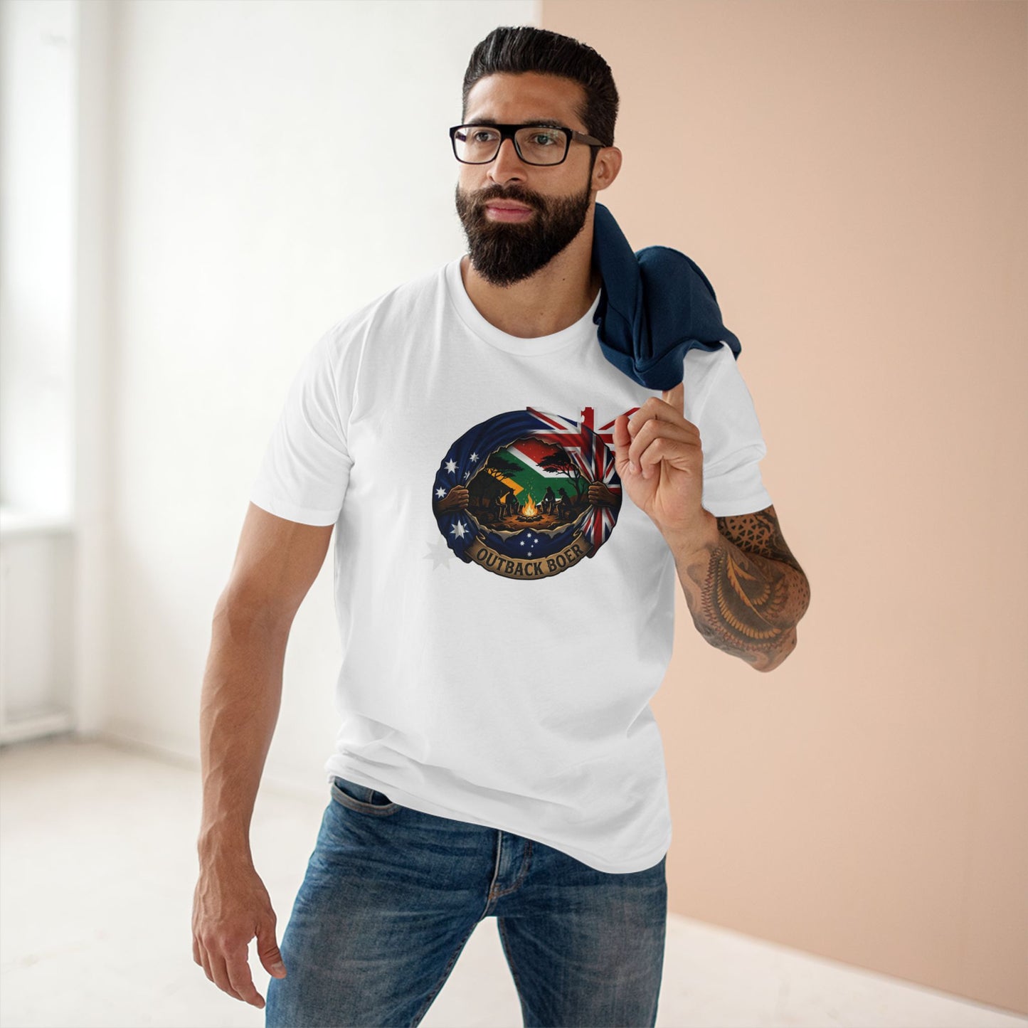 Outback South African / Australia Flag Graphic Tee