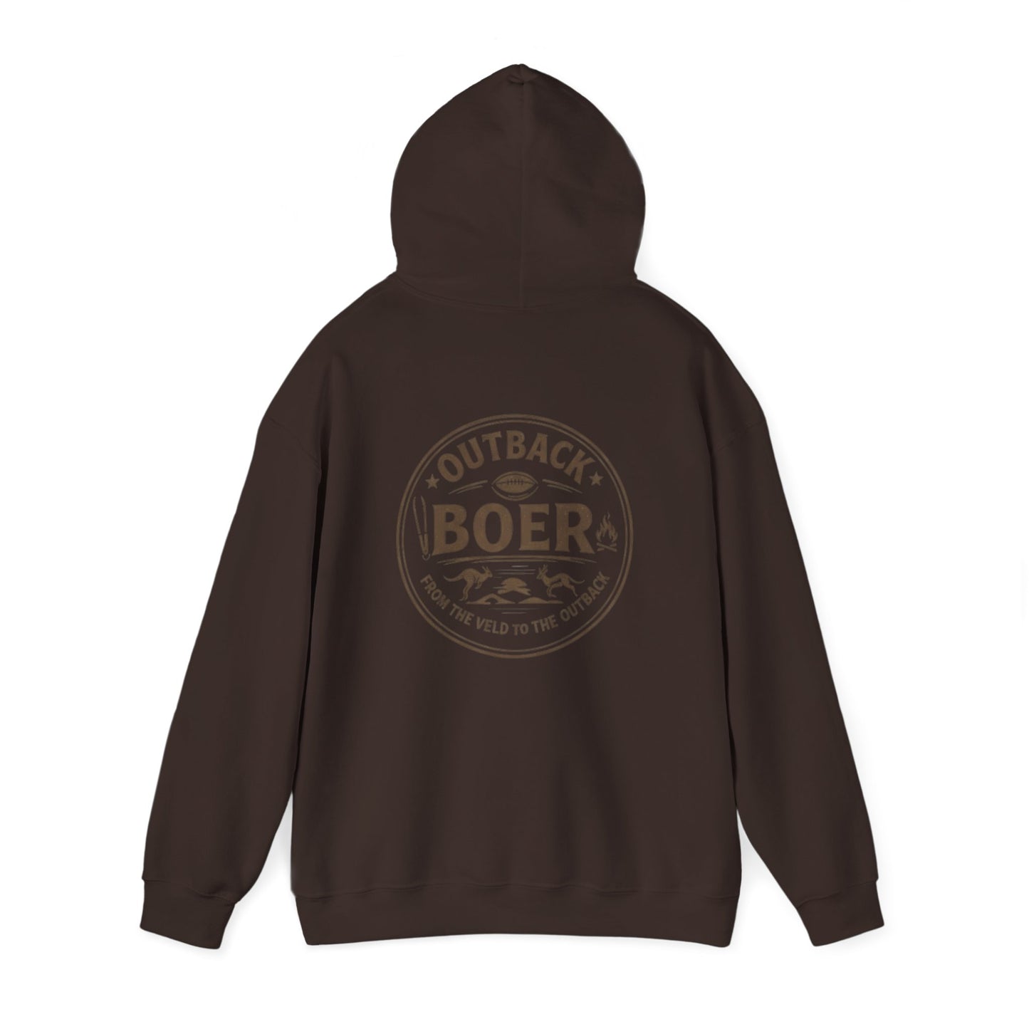 Outback Boer Hoodie – Vintage Ranch Logo Pullover