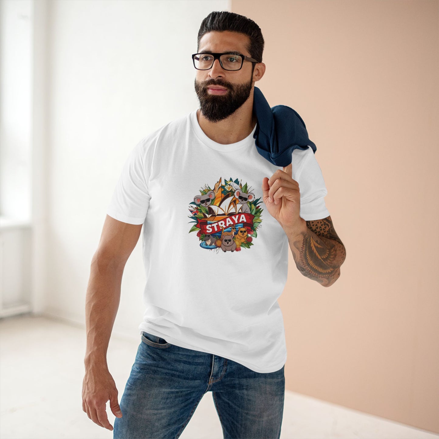 Straya Aussie Wildlife Graphic Tee
