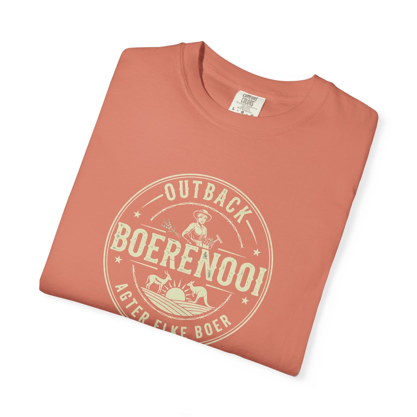 Boerenooi Outback Patch T-Shirt — Vintage Outdoors Badge Tee