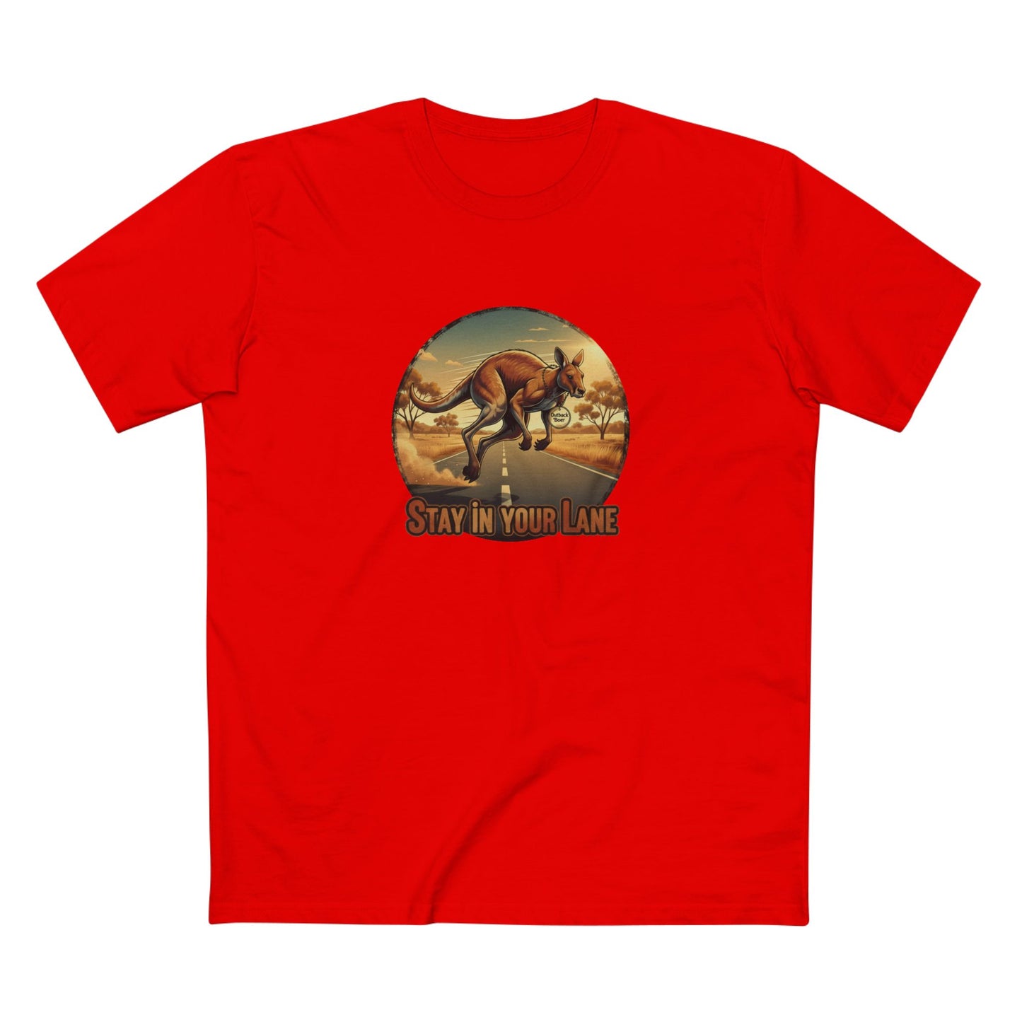Stay In Your Lane Kangaroo T-Shirt