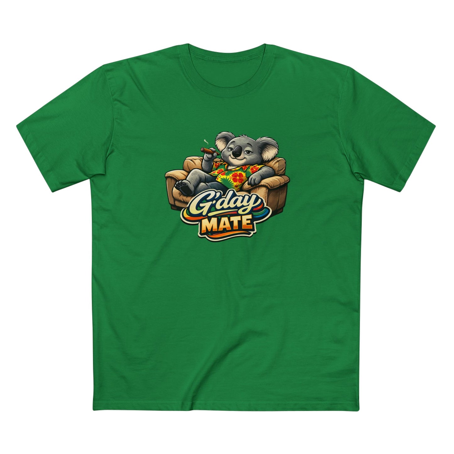 T-Shirt — 'G'day Mate' Relaxed Koala Graphic Tee