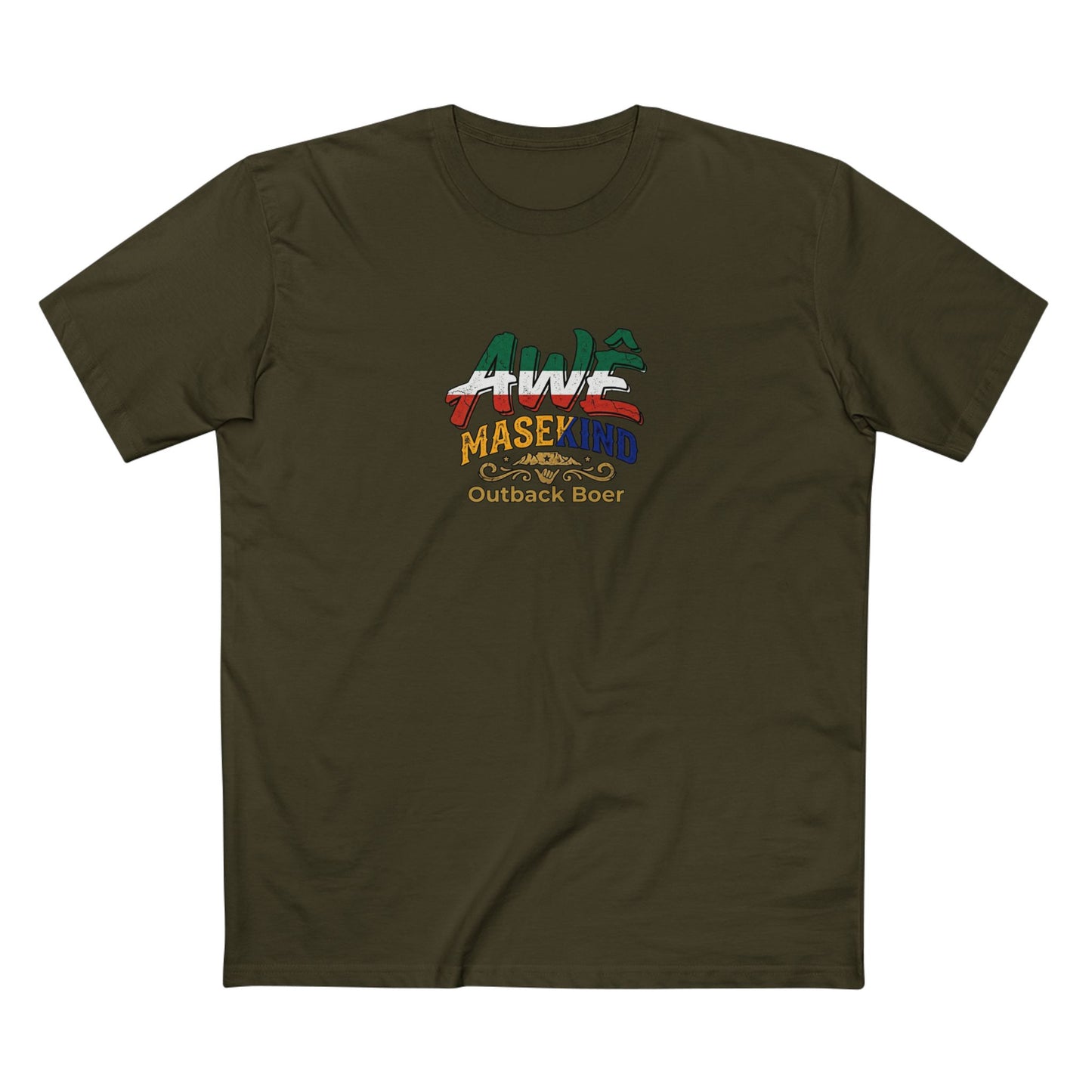 Awe MaseKind Tee – Outback Beer Retro Graphic T-Shirt
