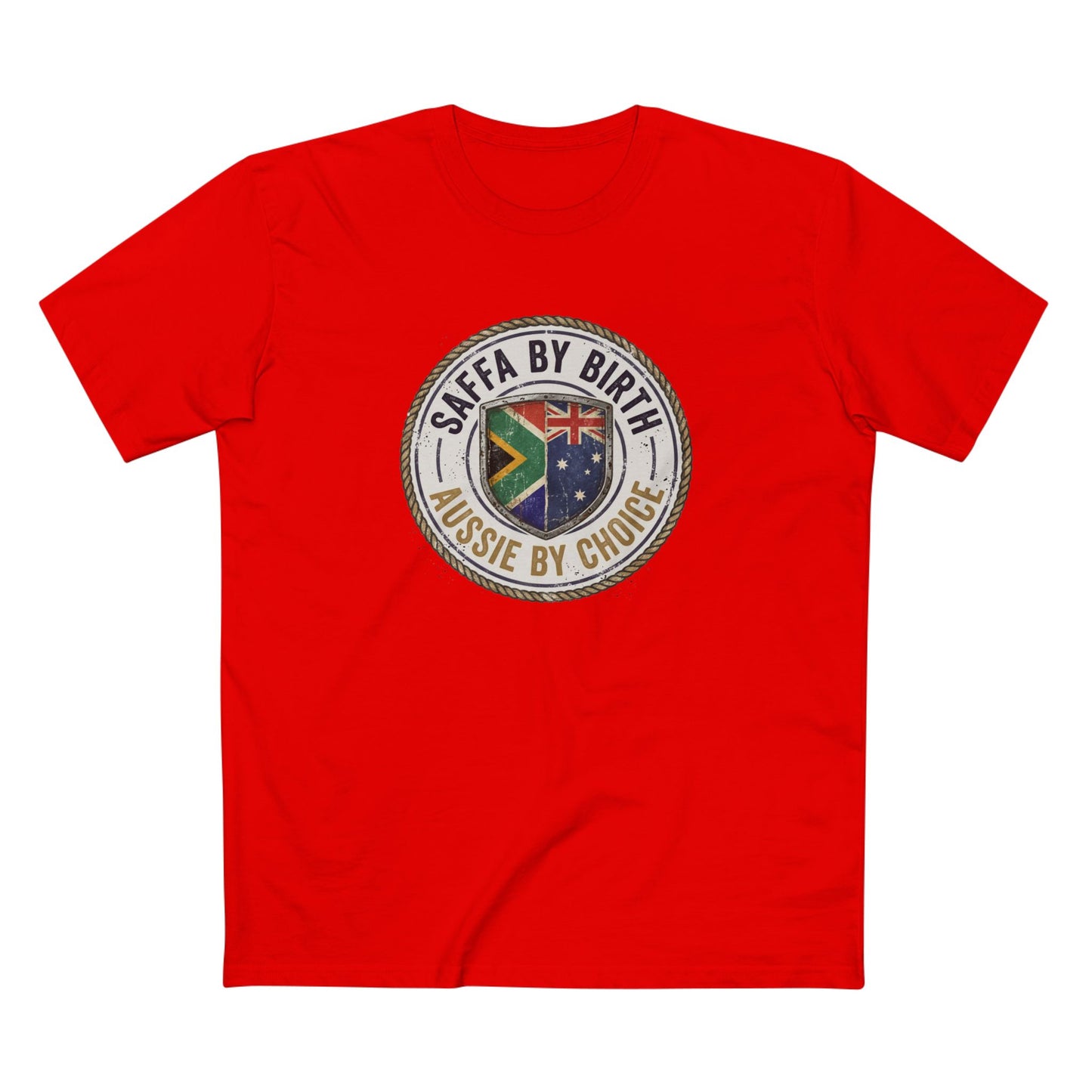 Saffa by Birth, Aussie by Choice Tee