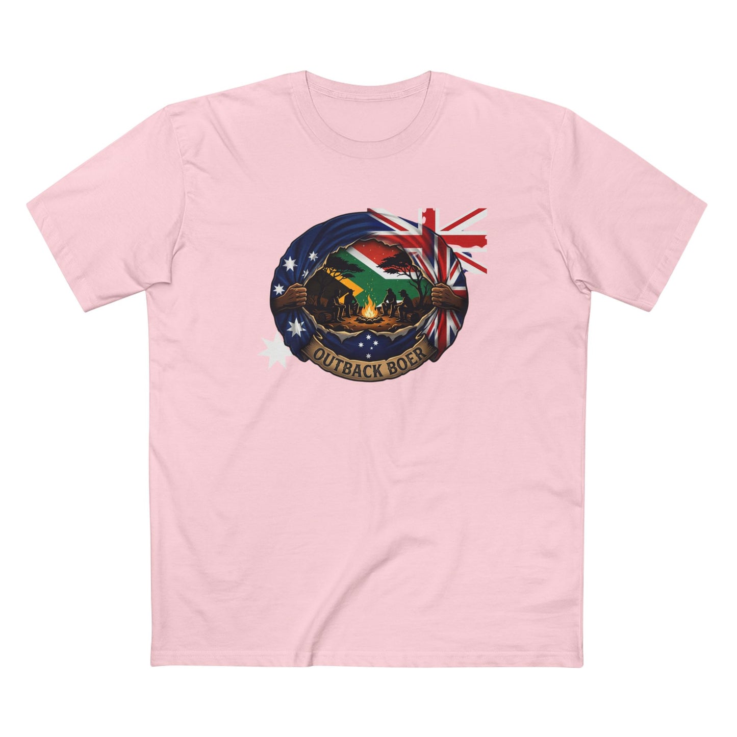 Outback South African / Australia Flag Graphic Tee