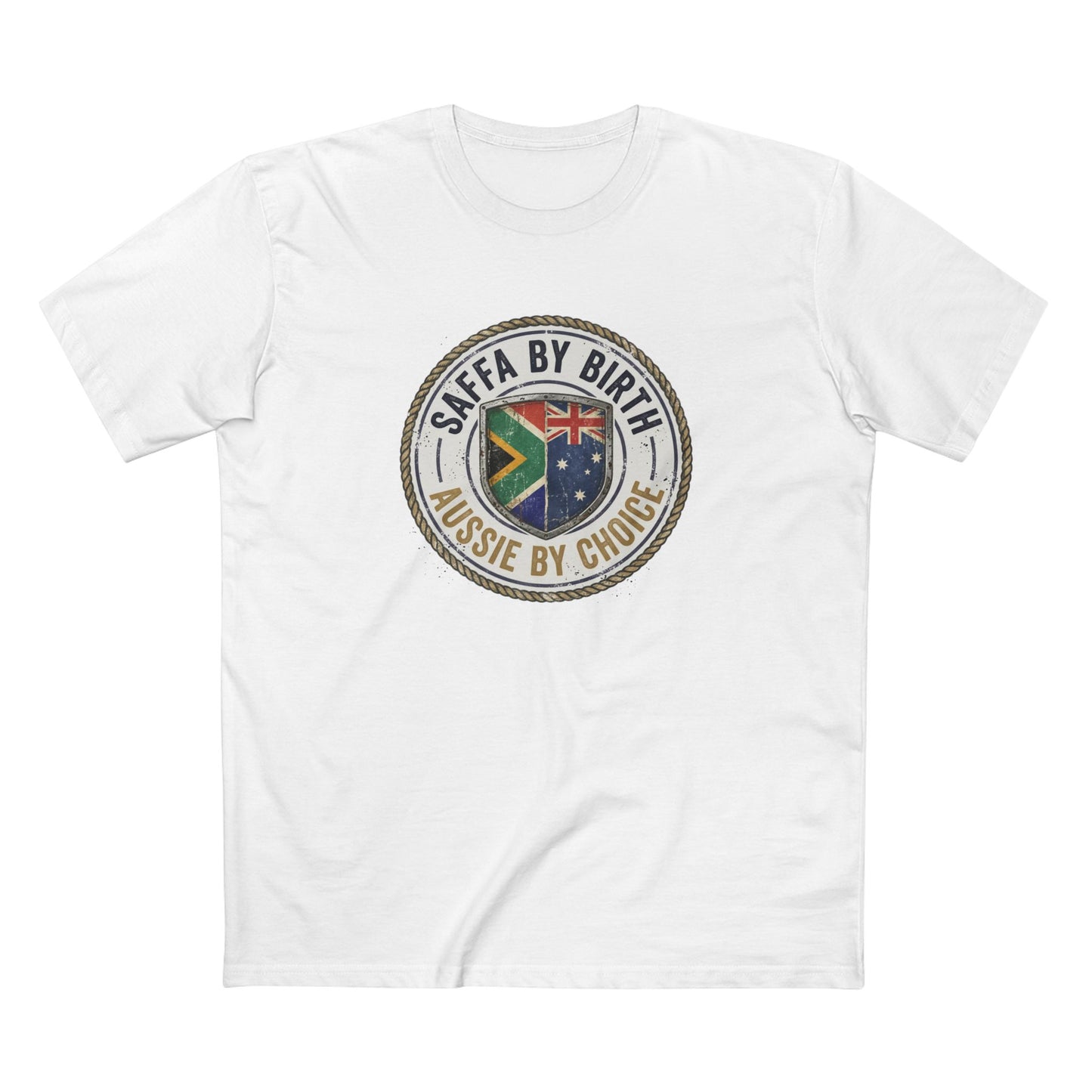 Saffa by Birth, Aussie by Choice Tee